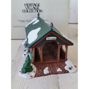 Dept 56 56561 Two Rivers Bridge Village accessory Xmas